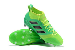 Adidas ACE 17.1 Primeknit FG Soccer Cleats Solar Core Green Black - studzsupply