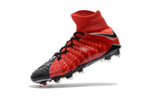 Nike Hypervenom Phantom III DF FG Soccer Cleats Fire Red Black - studzsupply