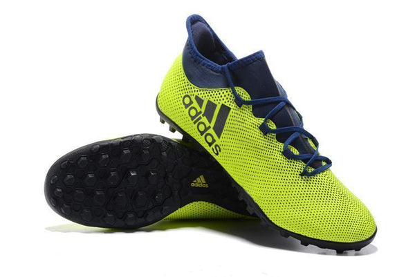 Adidas X Tango 17.3 Turf Soccer Cleats Solar Yellow Volt Black - studzsupply