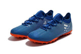 Adidas X Tango 17.3 Turf Soccer Cleats Deep Royal Blue Silver Orange - studzsupply