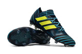 Adidas Nemeziz Messi 17+ 360 Agility FG Soccer Boots Black Blue Yellow - studzsupply