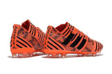 Adidas Nemeziz Messi 17+ 360 Agility FG Soccer Cleats Orange Black - studzsupply
