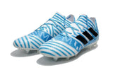 Adidas Nemeziz Messi 17+ 360 Agility FG Soccer Shoes Energy Blue White - studzsupply