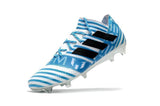 Adidas Nemeziz Messi 17+ 360 Agility FG Soccer Shoes Energy Blue White - studzsupply