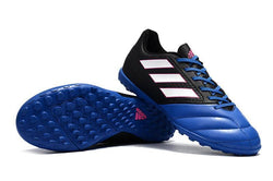 Adidas Ace 17.4 Astro Turf Soccer Cleats Blue Core Black White - studzsupply