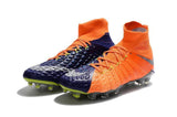 Nike Hypervenom Phantom III DF FG Soccer Cleats Orange Blue Chrome - studzsupply
