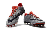 Nike Hypervenom Phantom III FG Soccer Cleats Grey Red Black - studzsupply