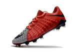 Nike Hypervenom Phantom III FG Soccer Cleats Grey Red Black - studzsupply