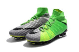 Nike Hypervenom Phantom III DF FG Soccer Cleats Grass Green Grey - studzsupply