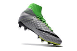 Nike Hypervenom Phantom III DF FG Soccer Cleats Grass Green Grey - studzsupply
