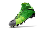 Nike Hypervenom Phantom III DF FG Soccer Cleats Grass Green Grey - studzsupply
