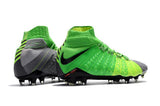 Nike Hypervenom Phantom III DF FG Soccer Cleats Grass Green Grey - studzsupply