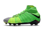 Nike Hypervenom Phantom III DF FG Soccer Cleats Grass Green Grey - studzsupply