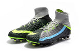 Nike Hypervenom Phantom III DF FG Soccer Cleats Black Volt Dark Grey - studzsupply
