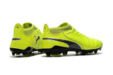PUMA ONE 17.1 FG Soccer Cleats Electric Green Black