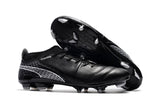PUMA ONE 17.1 FG Soccer Cleats Black Volt Silver