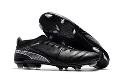PUMA ONE 17.1 FG Soccer Cleats Black Volt Silver