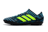 Adidas Nemeziz Tango 17.3 Turf Soccer Cleats Blue Black Solar Yellow - studzsupply