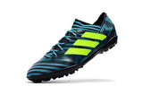 Adidas Nemeziz Tango 17.3 Turf Soccer Cleats Blue Black Solar Yellow - studzsupply