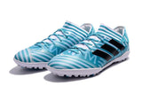 Adidas Nemeziz Tango 17.3 Turf Soccer Cleats White Blue Black - studzsupply