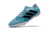 Adidas Nemeziz Tango 17.3 Turf Soccer Cleats White Blue Black - studzsupply