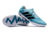 Adidas Nemeziz Tango 17.3 Turf Soccer Cleats White Blue Black - studzsupply
