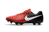 Nike Tiempo Legend VII FG Soccer Cleats Red Black - studzsupply