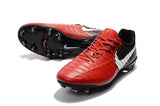 Nike Tiempo Legend VII FG Soccer Cleats Red Black - studzsupply