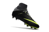 Nike Hypervenom Phantom III DF FG Soccer Cleats Midnight Fog Black - studzsupply