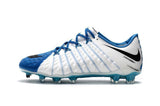Nike Hypervenom Phantom III FG Soccer Cleats White Blue Black - studzsupply