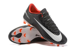Nike Mercurial Vapor XI FG Soccer Cleats Black White Red - studzsupply
